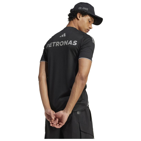 Adidas Ανδρική κοντομάνικη μπλούζα Mercedes - AMG Petronas Formula One Team Mechanics Jersey